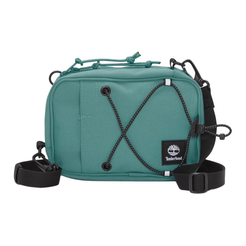 

900D Переработанный Полиэстер Наплечная Сумка Кроссбоди Обычная Мужская Темно-Синий Зеленый Timberland