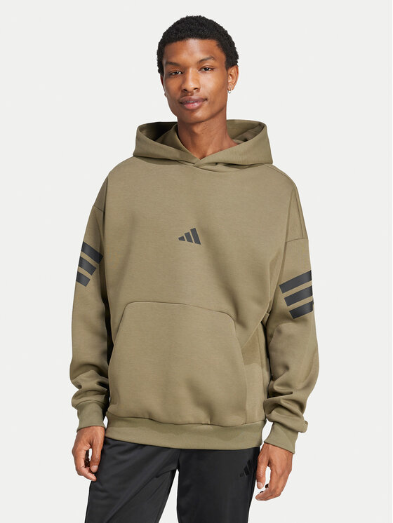 

Толстовка обычного кроя Future Icons 3-Stripes JD4856 Adidas, зеленый