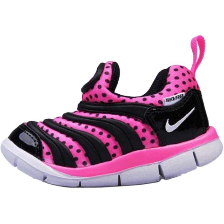 

Nike Детские низкие кроссовки Dynamo Free розово-черного цвета для младенцев и малышей