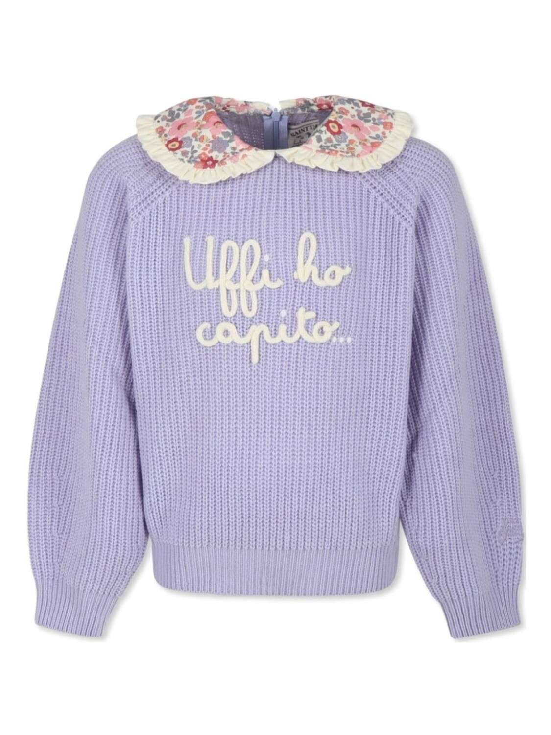 

Свитер Калия MC2 Saint Barth Kids, фиолетовый