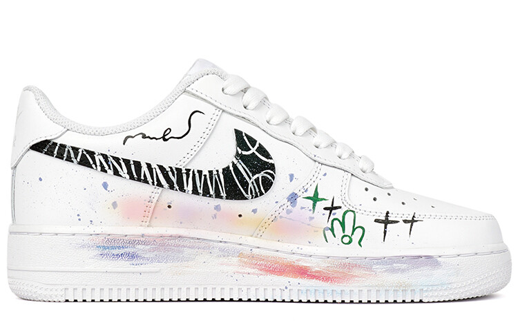 

Женские кроссовки для скейтбординга Nike Air Force 1, Black/White