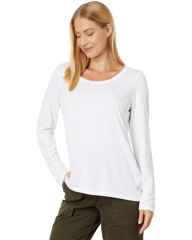 

Футболка L.L.Bean Soft Stretch Supima, белый