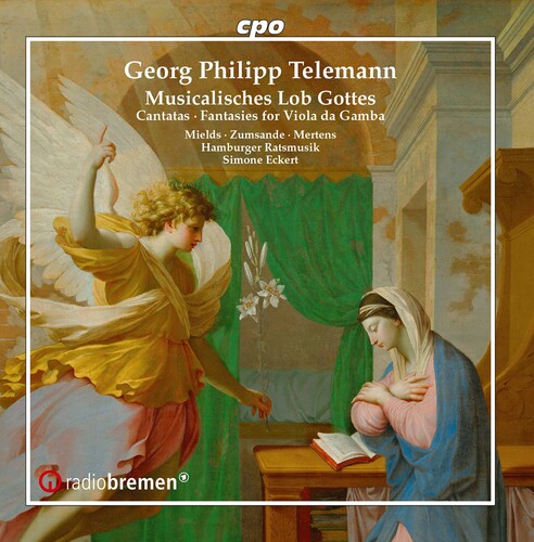 

CD диск Telemann / Hamburger Ratsmusik / Eckert: Cantatas