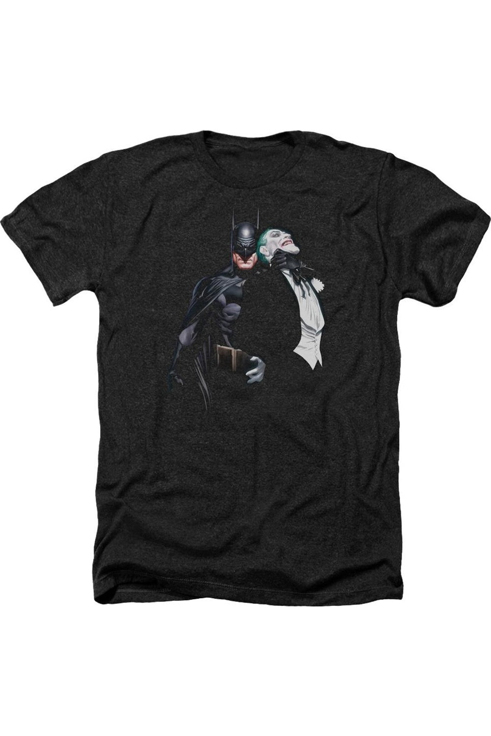

Футболка / футболка для взрослых Batman Joker Choke Heather Gildan, черный