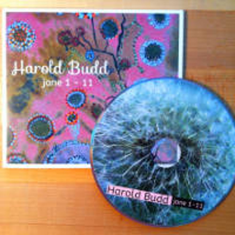 

Диск CD Jane 1-11 - Harold Budd