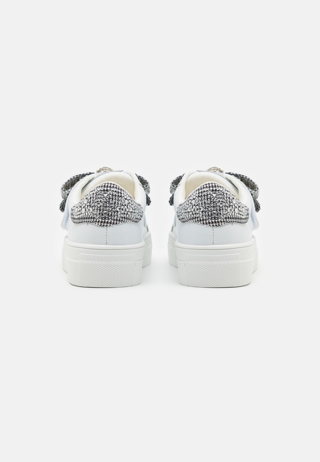 Низкие кроссовки Mini Laney Bow Kurt Geiger London, цвет silver — фото 3