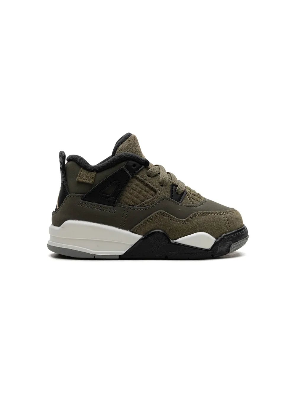 Кроссовки Air Jordan 4 Retro SE Craft Olive Jordan Kids, зеленый — фото 2