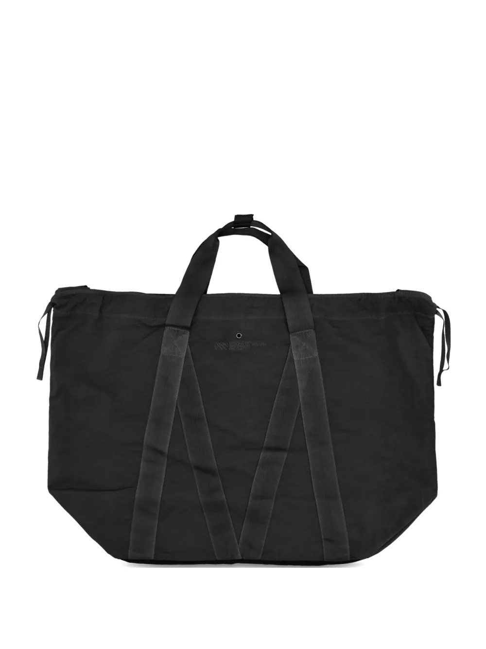 

Сумка-мессенджер с верхней ручкой и кулиской Massimo Osti Studio, черный