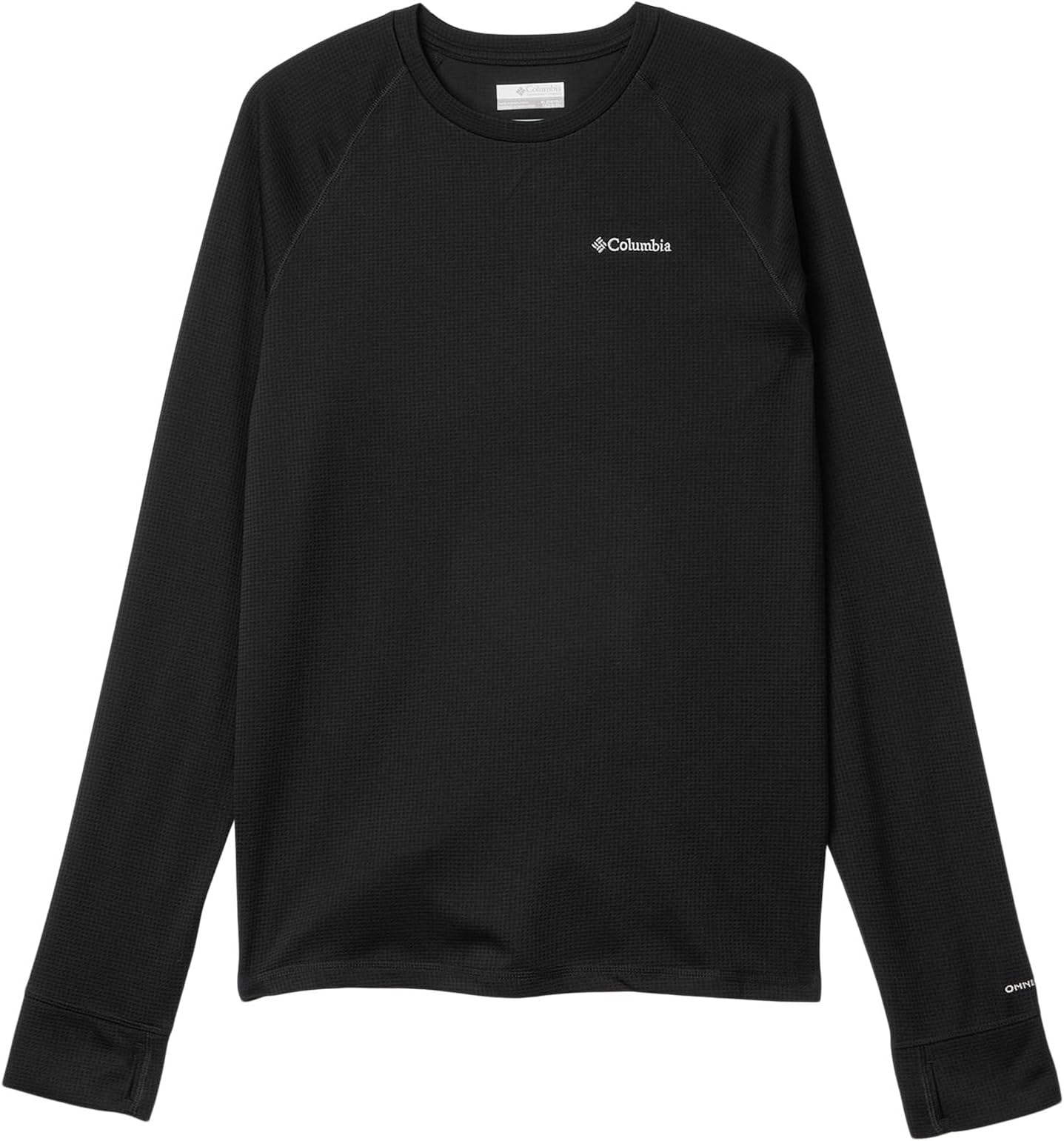 

Лонгслив Columbia Kids Tech Trail Utility Warm Long Sleeve, черный