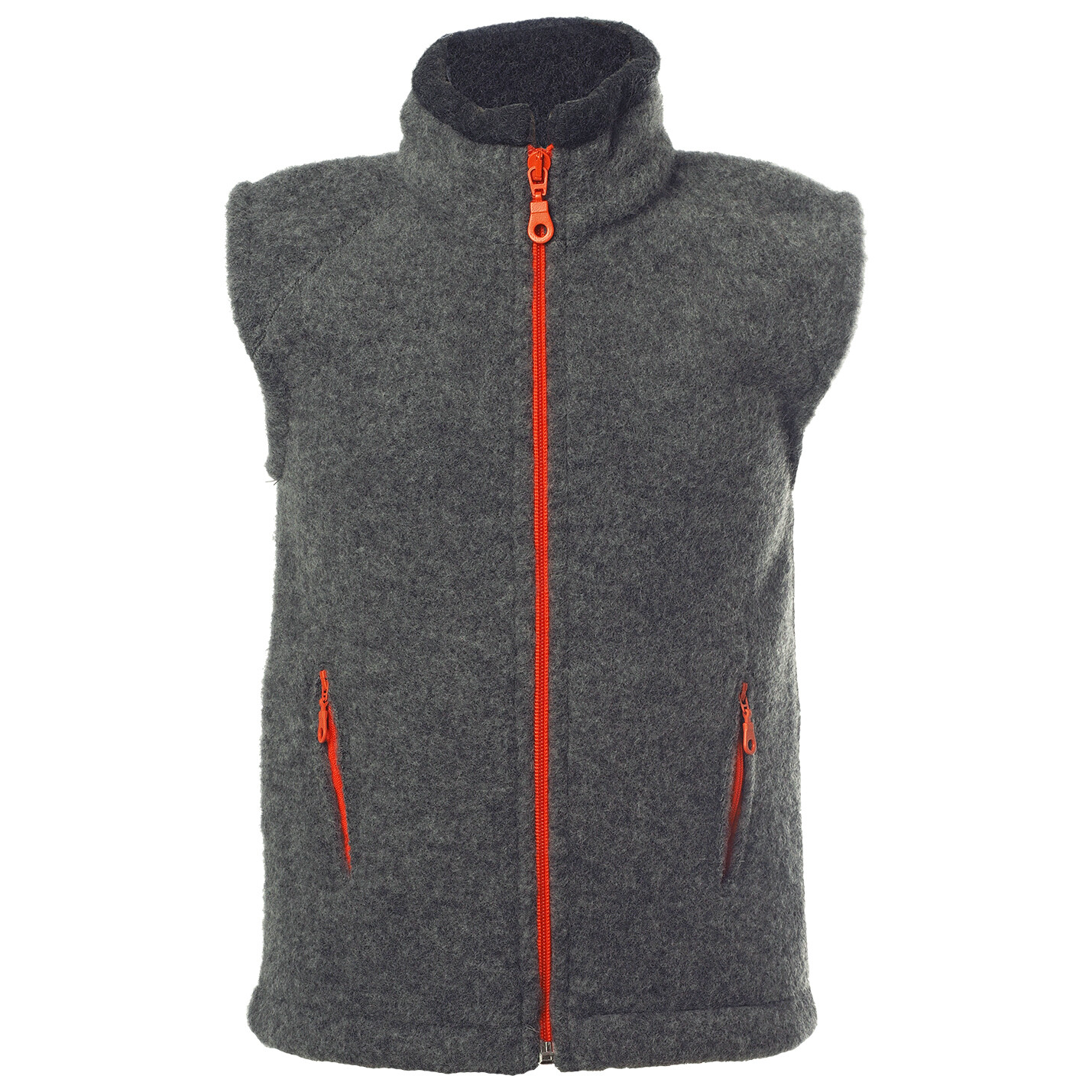 

Жилет из мериноса Reiff Kid's Fleeceweste Colori, цвет Rock/Orange