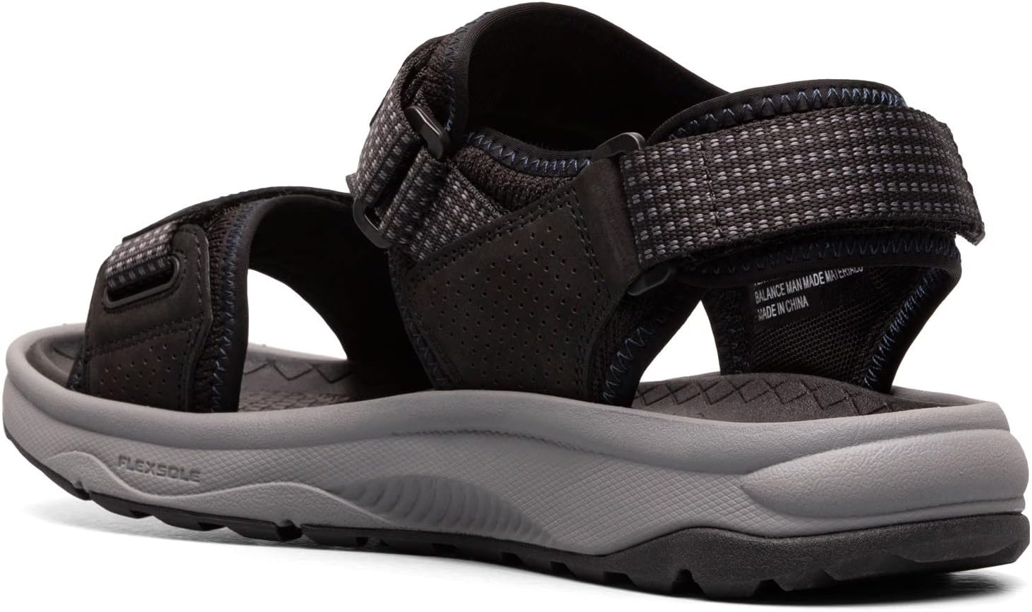 Мужские сандалии Florsheim Tread Lite River, черный/серый — фото 4