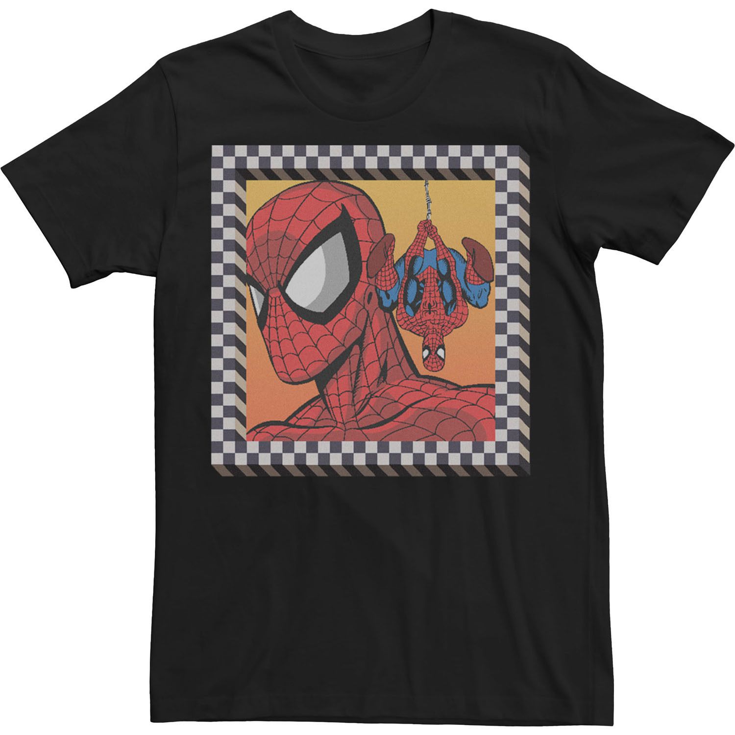 

Мужская футболка Marvel Spidey Checker в стиле комиксов 90-х годов Licensed Character