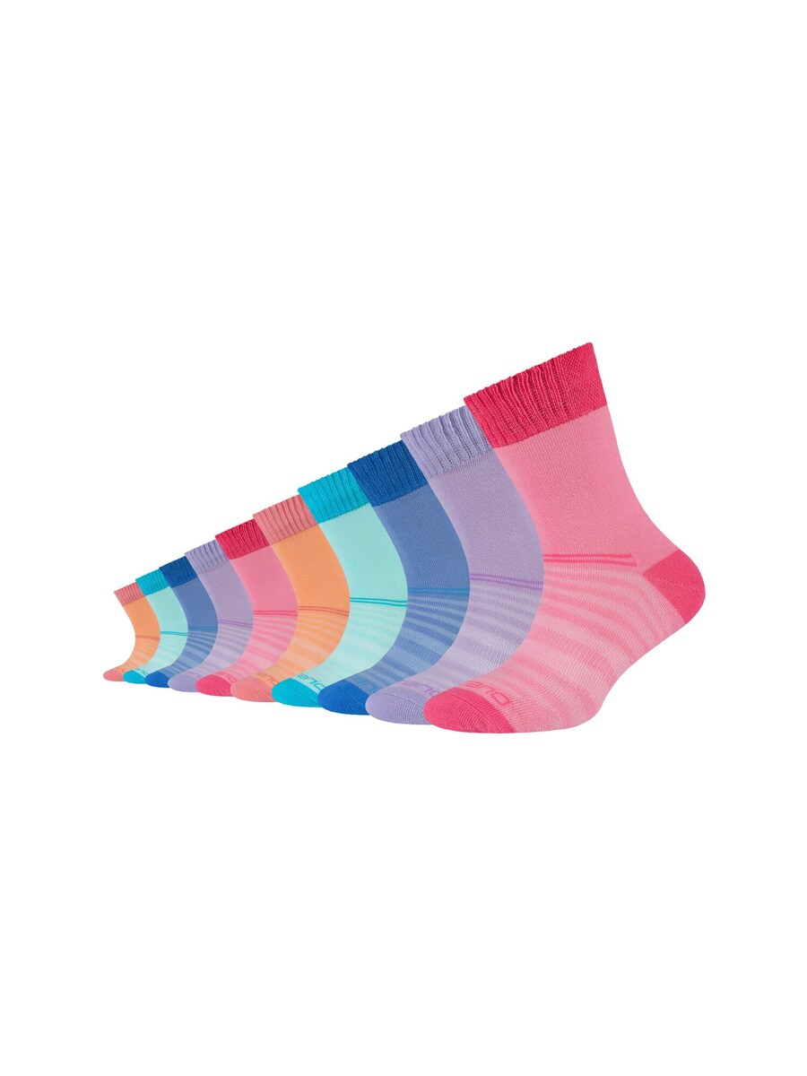 

Носки camano, цвет Aqua/Lavender/Orange/Red