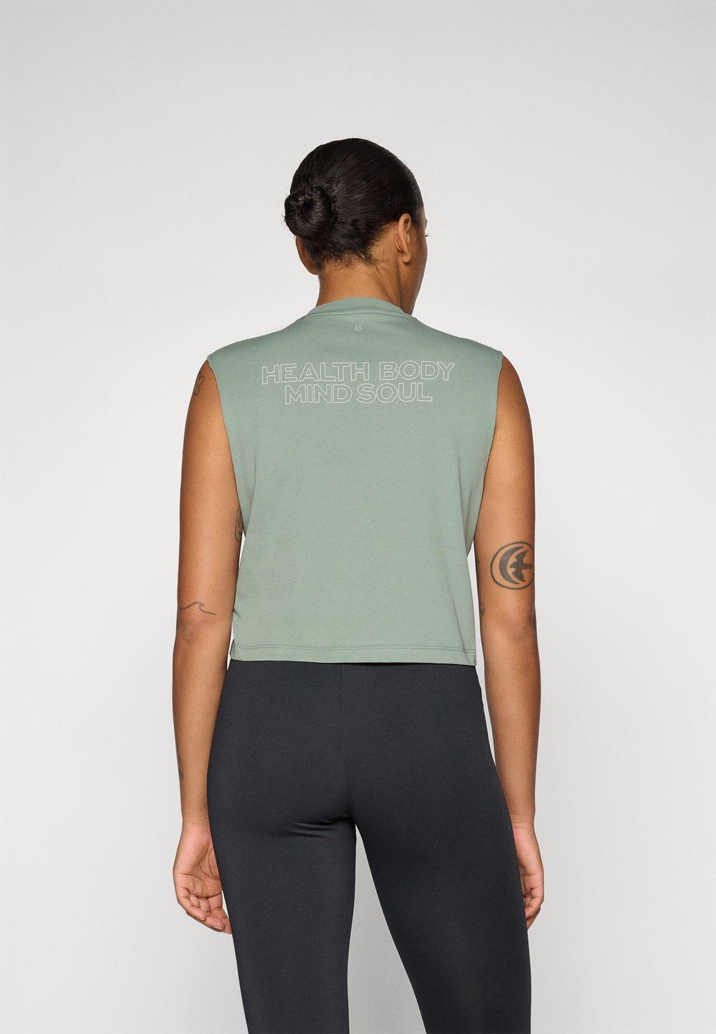 

Топ CROPPED TANK Björn Borg, светло-зеленый