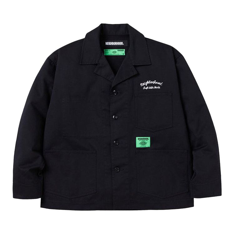

Куртка Neighborhood x Dickies Coverall Jacket 'Black', черный