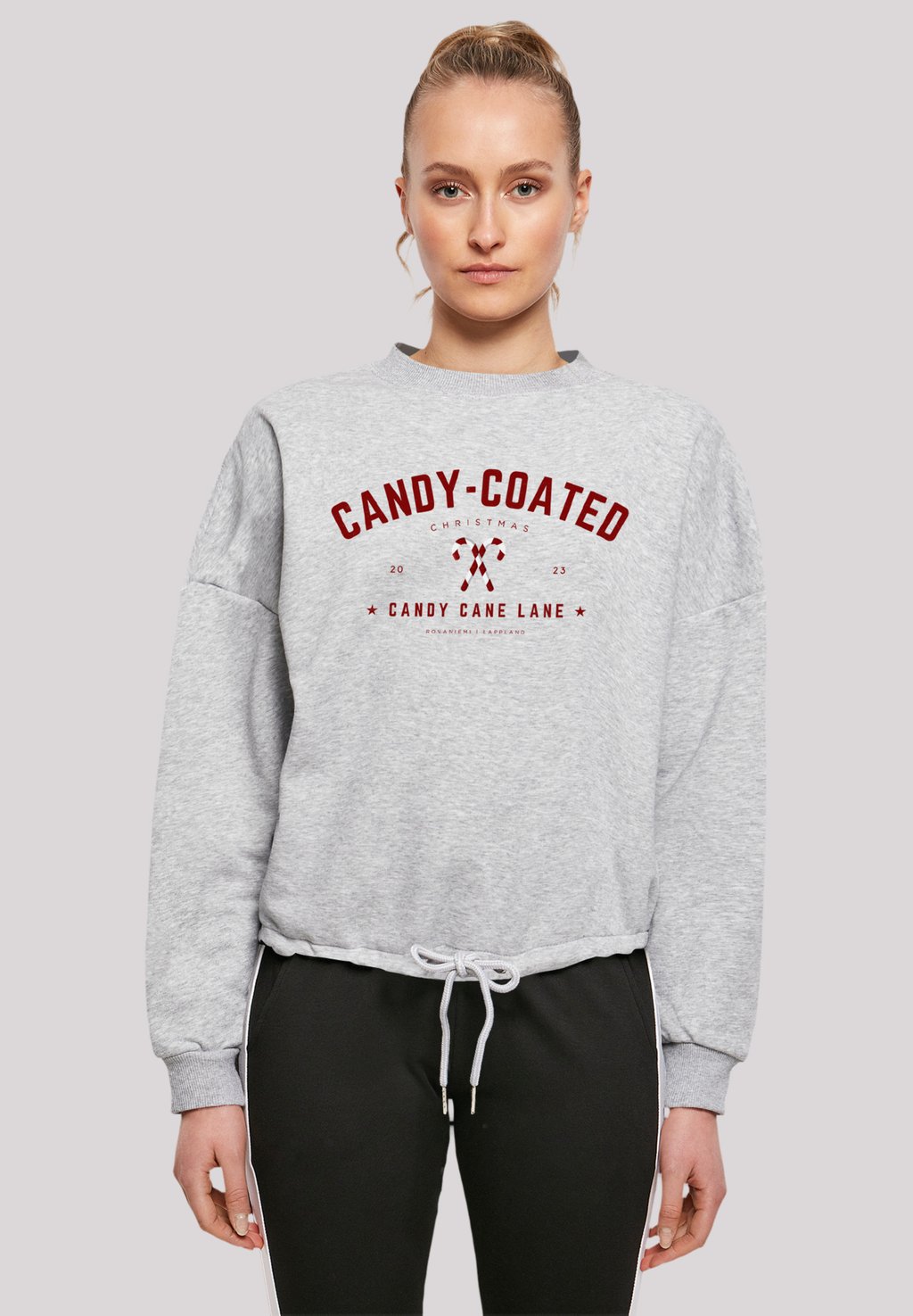 

Толстовка WEIHNACHTEN CANDY COATED CHRISTMAS F4NT4STIC, серый