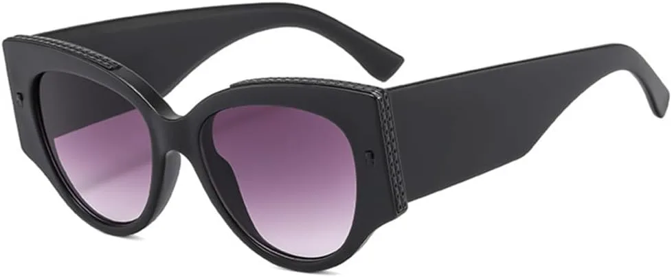 

Ретро-солнцезащитные очки «кошачий глаз» для женщин, для мужчин и женщин, солнцезащитные очки для активного отдыха, защита от УФ-излучения UV400 LANGSER, 2