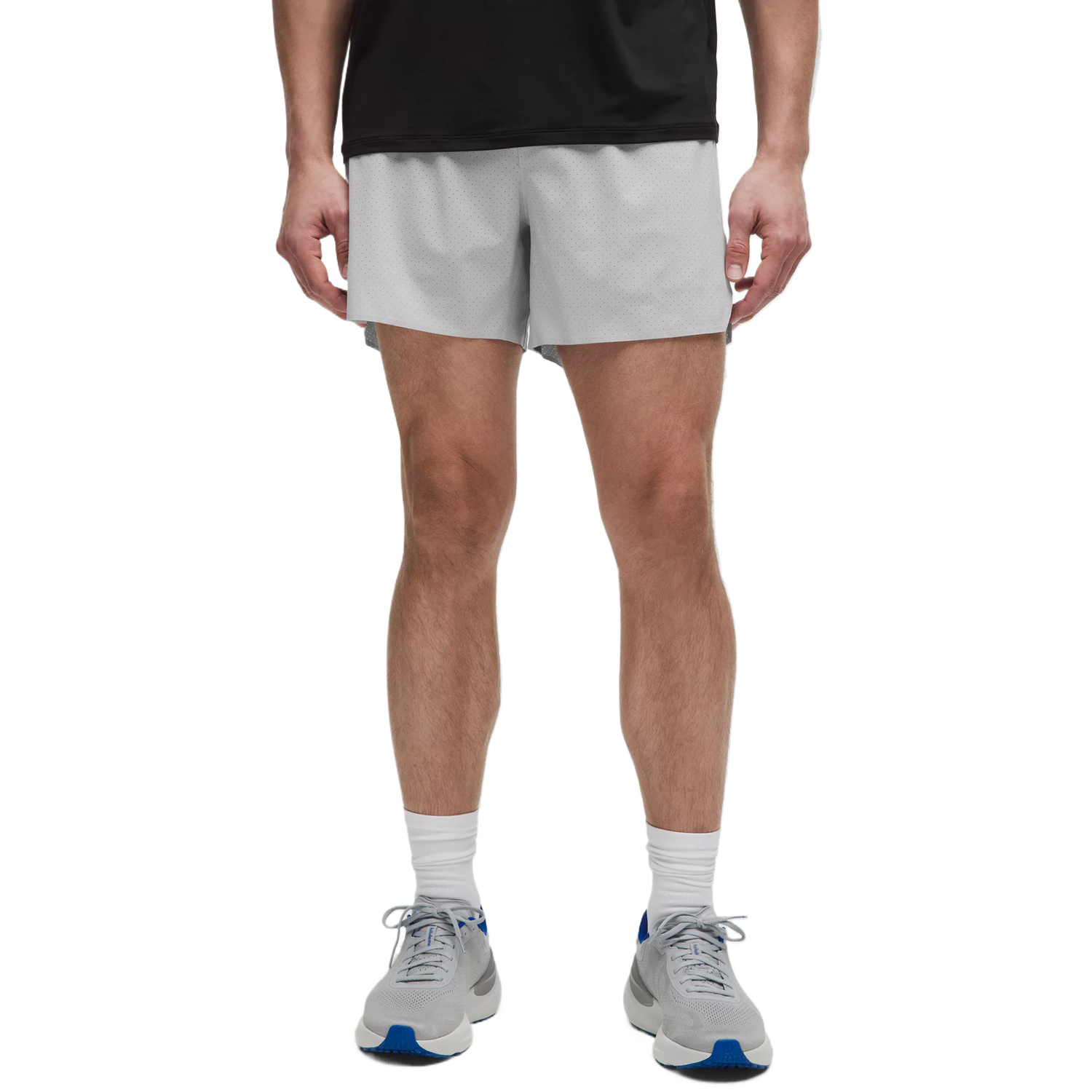 

Мужские спортивные шорты Fast And Free Lululemon, серый (серебряный drop)