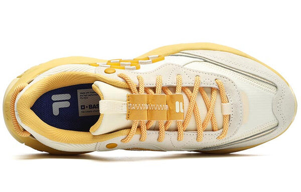 Кроссовки cheese sneakers 'yellow white' Fila Fusion, желтый — фото 4