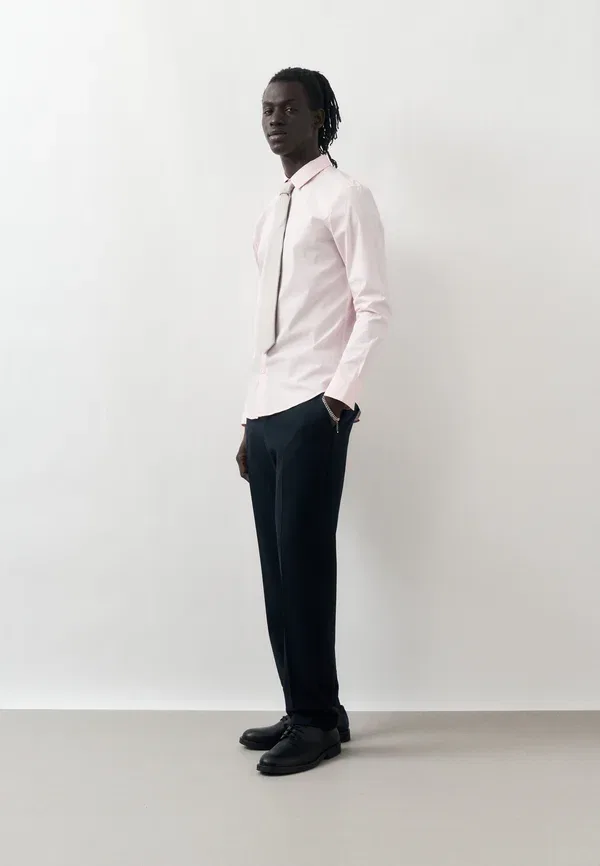 Рубашка Calvin Klein Solid Stretch Slim, светло-розовый — фото 2