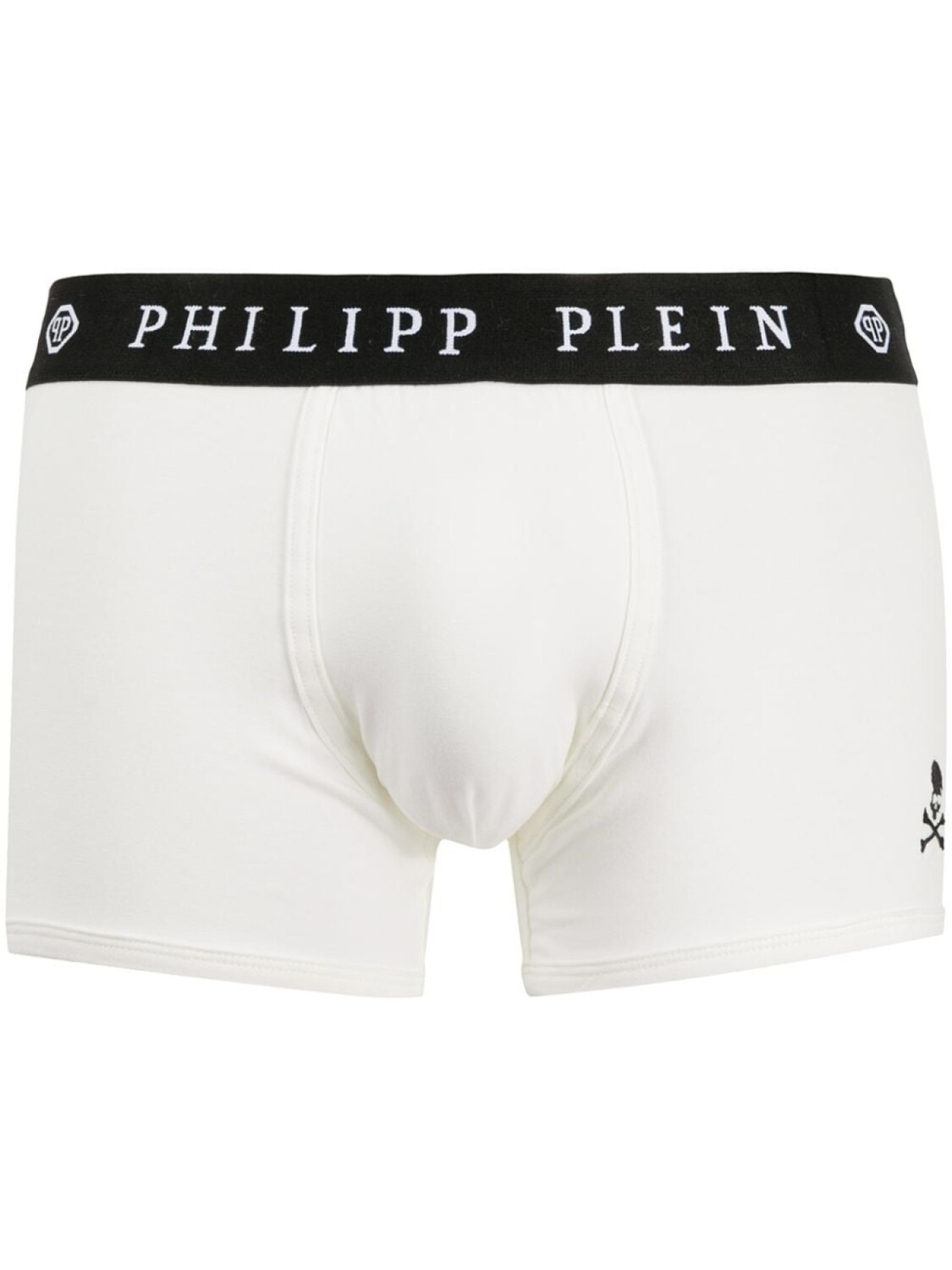 

Philipp Plein боксеры с вышитым логотипом, белый