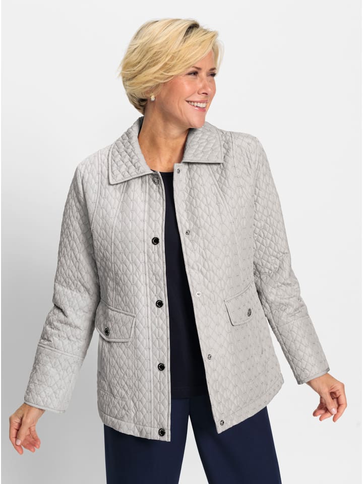 

стеганая куртка светло-серого цвета WITT WEIDEN