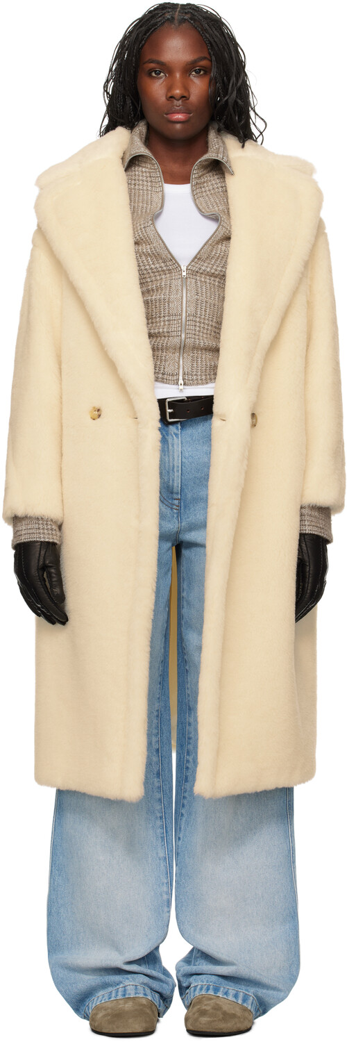 

Пальто Тедгерл Max Mara, белый