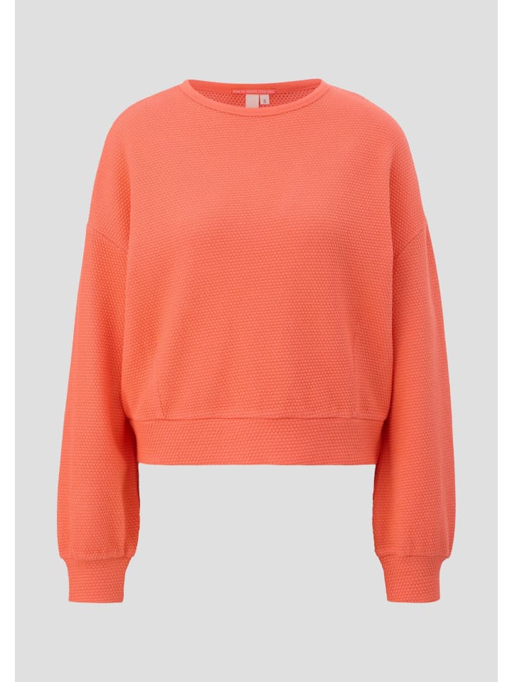 

QS Толстовка цвета 2347_коралл