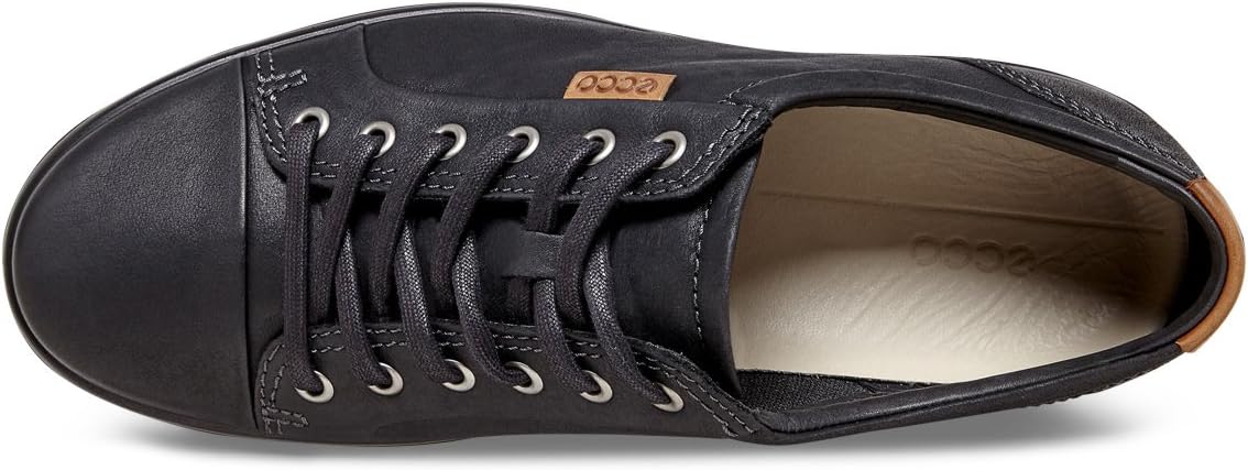Мужские модные кроссовки ECCO Soft 7, черный/черный — фото 4