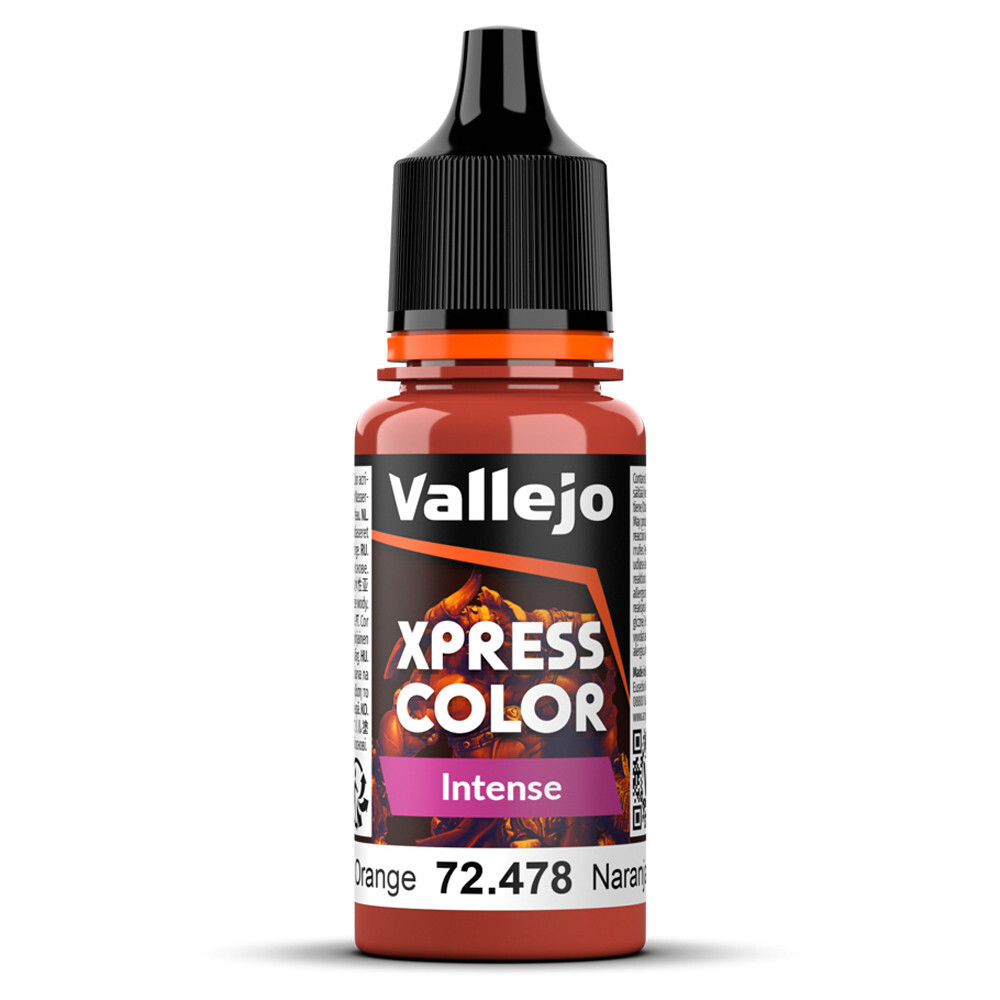 

Аксессуары Vallejo Game Color: Xpress Color Intense - Phoenix Orange (18ml)