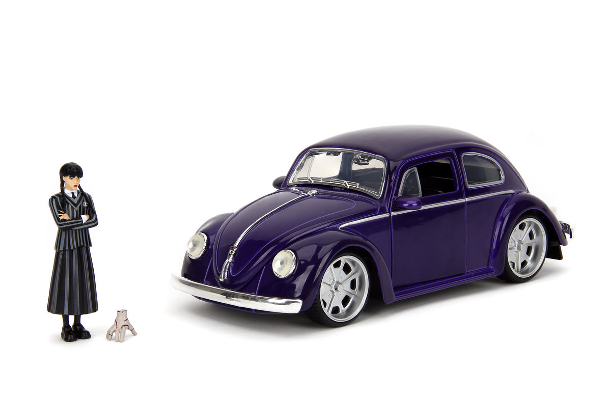 

Фигурки И Руки Jada Volkswagen Beetle + Wednesday Addams 1:24 253255076