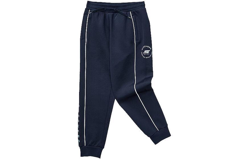 

Детские вязаные спортивные штаны Skechers, темно-синий