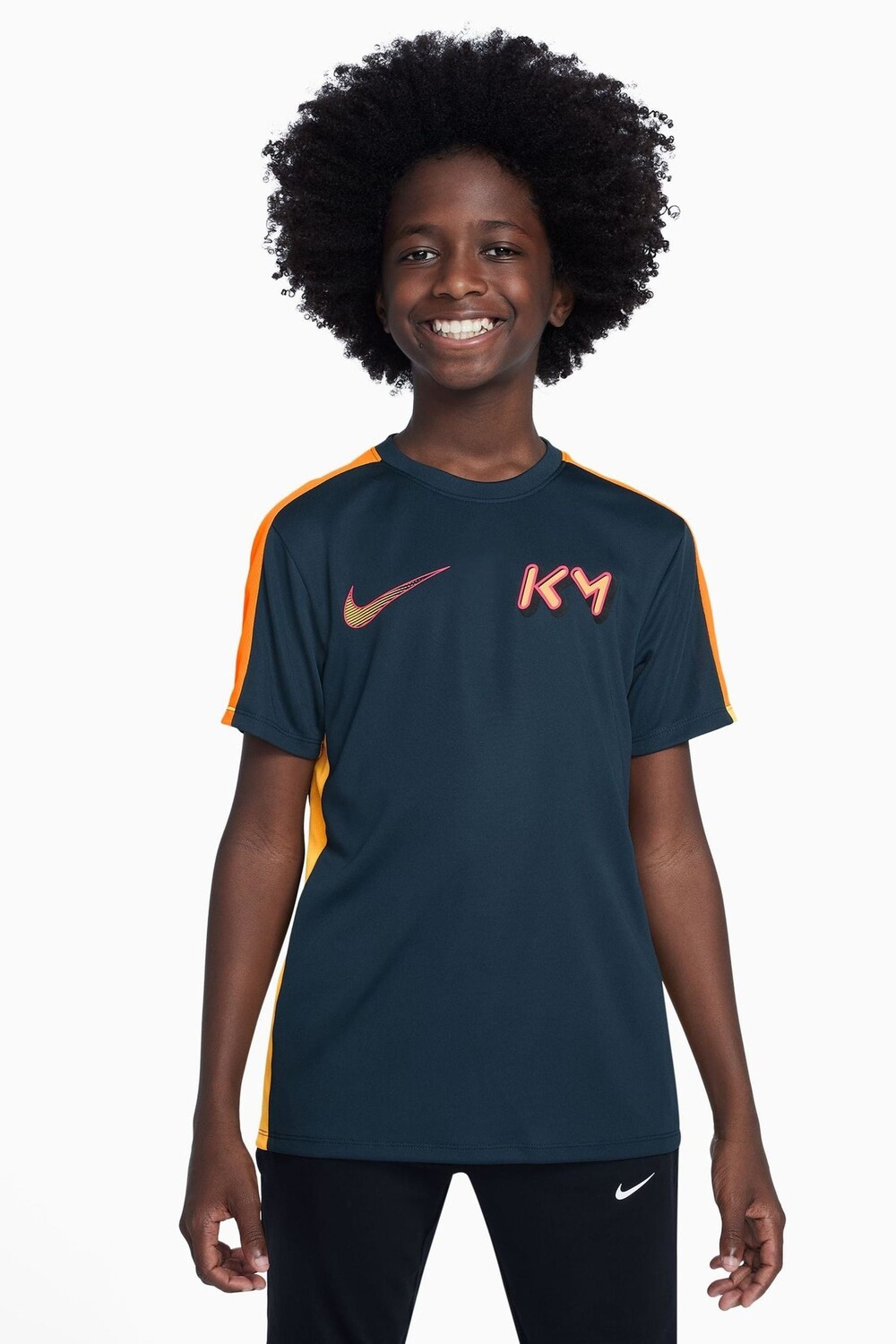 

Dri Fit академия тренировочная футболка килиан мбаппе Nike, синий