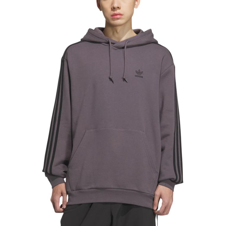 Толстовка FW25 BAGGY HOODIE мужская Stratum Gray Adidas Originals, серый — фото 3