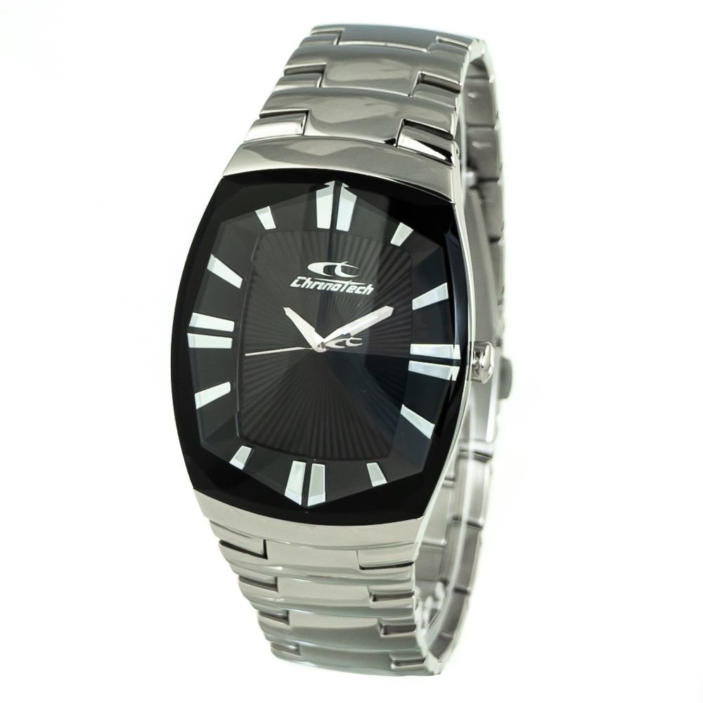 

Мужские часы Chronotech Steel, серебряный