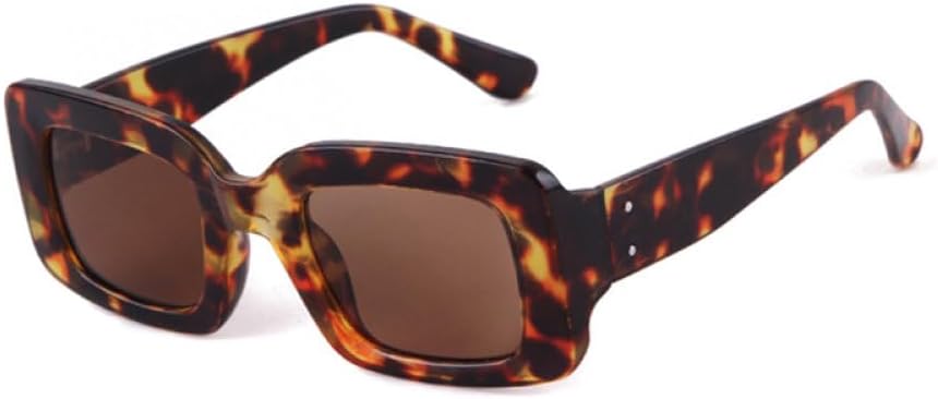 

Солнцезащитные очки MUTYNE в квадратной маленькой оправе, для мужчин и женщин, в винтажном стиле, универсальные, синего цвета, с защитой от УФ-излучения UV400, C5 Pattern Brown