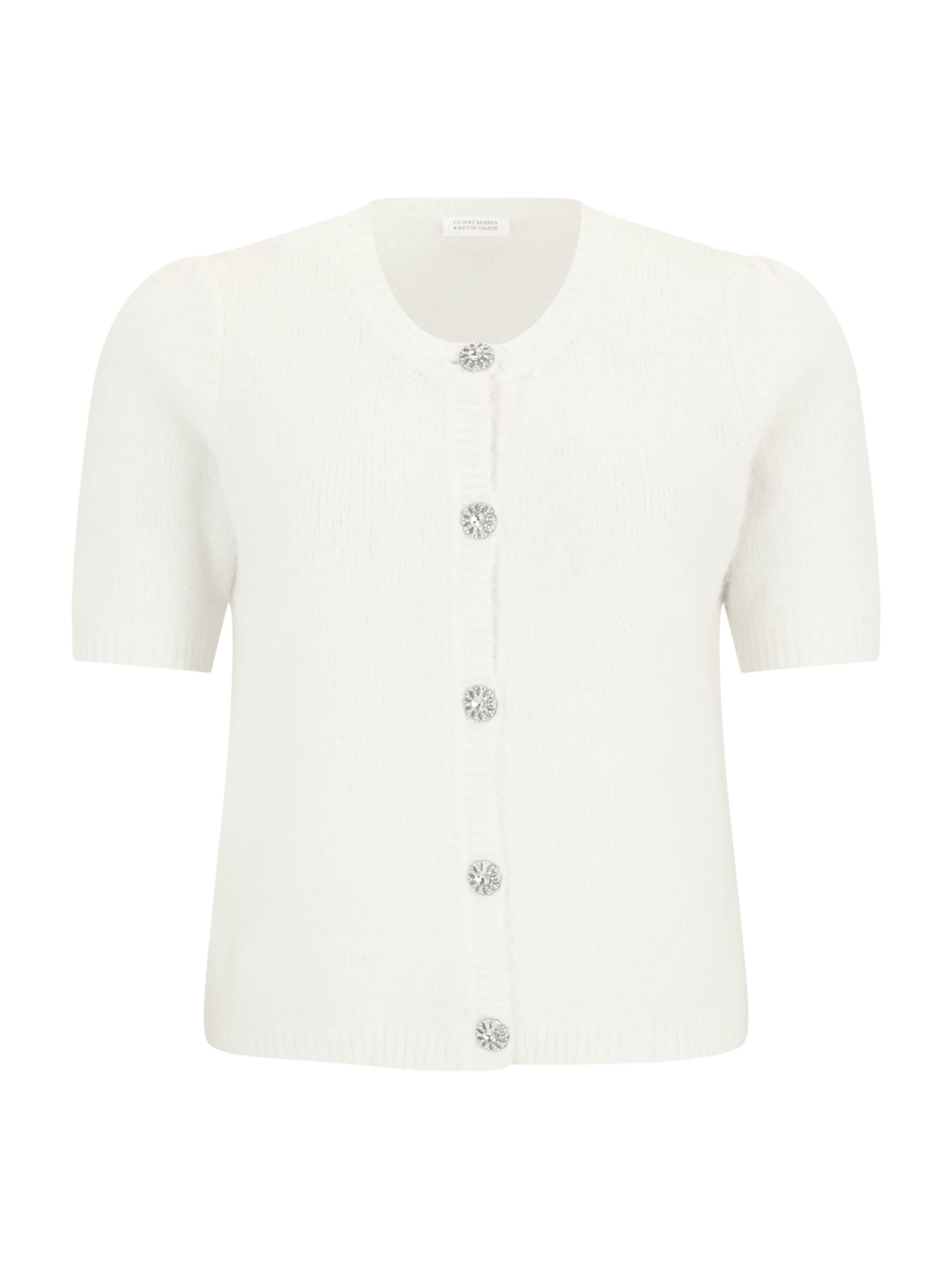 

Guido Maria Kretschmer Curvy Кардиган 'Marle' вязаный в цвете Off White