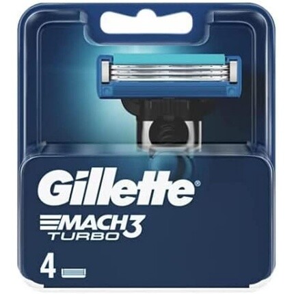 

Сменные лезвия Mach3 Turbo для мужской бритвы, Gillette