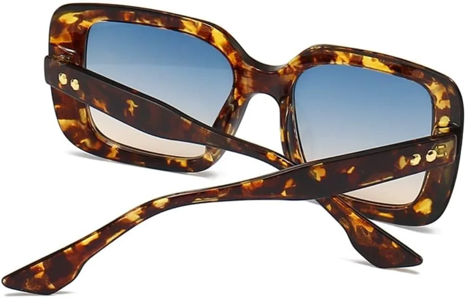 

Солнцезащитные очки с защитой UV400 | Большая оправа, градиентные линзы | Для женщин и мужчин, для занятий спортом на открытом воздухе и вождения LXLHWN, Cyan