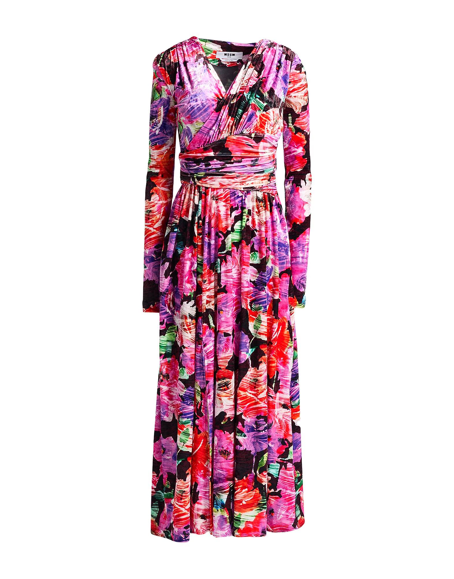 

Макси платье Msgm, красный