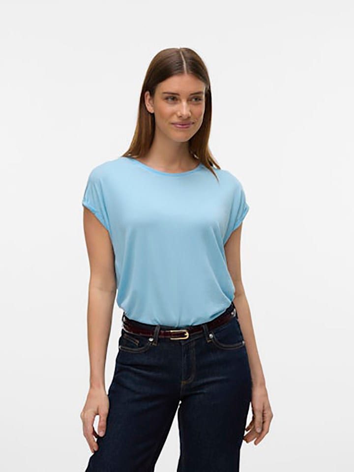 

Футболка Vero Moda, светло-синий