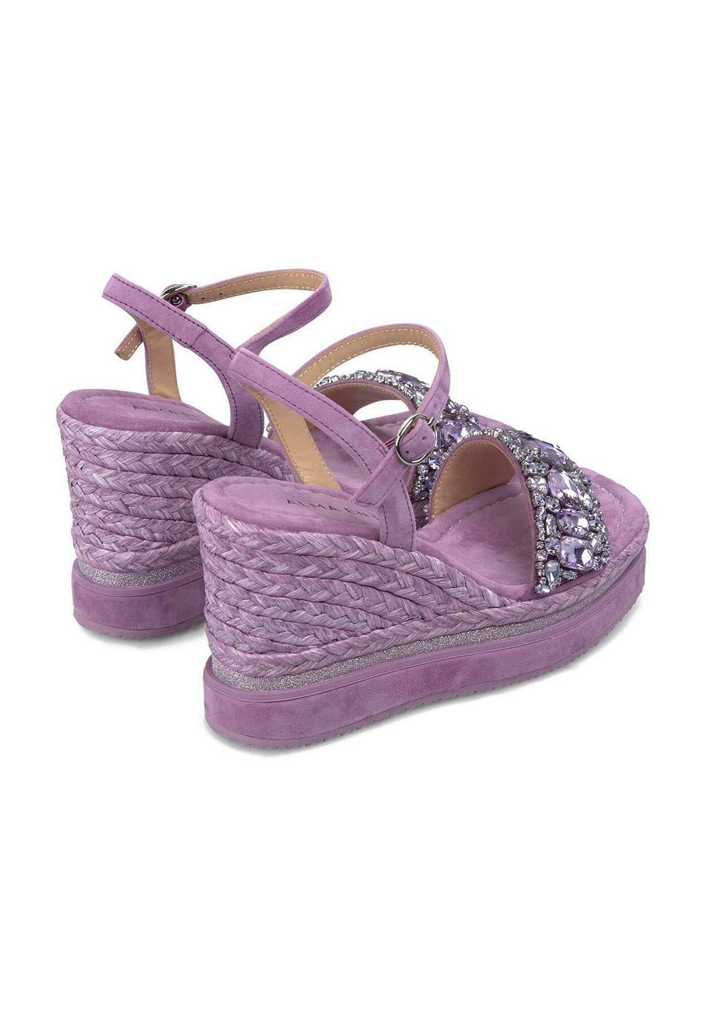 Босоножки на танкетке CON CIERRE HEBILLA - High heeled sandals Alma en Pena, фиолетовый — фото 4