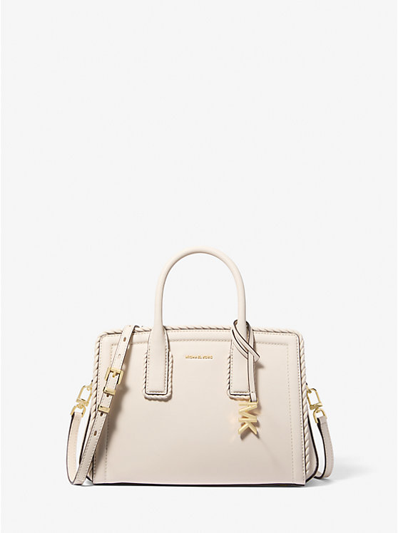 

Маленькая кожаная сумка Лайла Michael Kors, бежевый