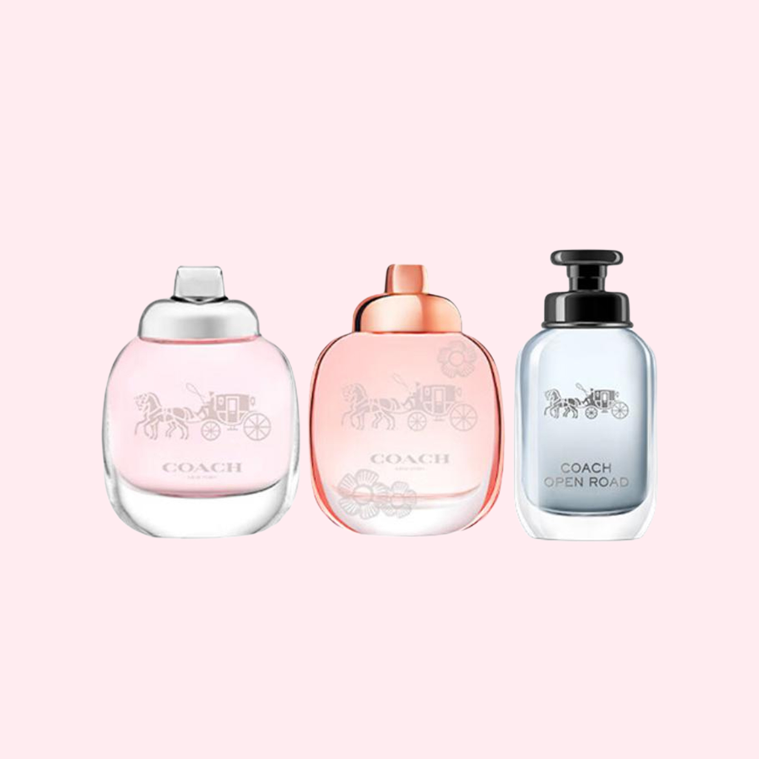 Набор пробников Floral Heart Eau De Parfum три предмета Eau De Toilette 4,5мл+4,5мл+4,5мл COACH — фото 3