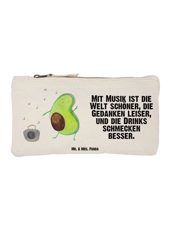 

Mr. & Mrs. Panda Пенал с изображением танцующего авокадо и надписью белого цвета