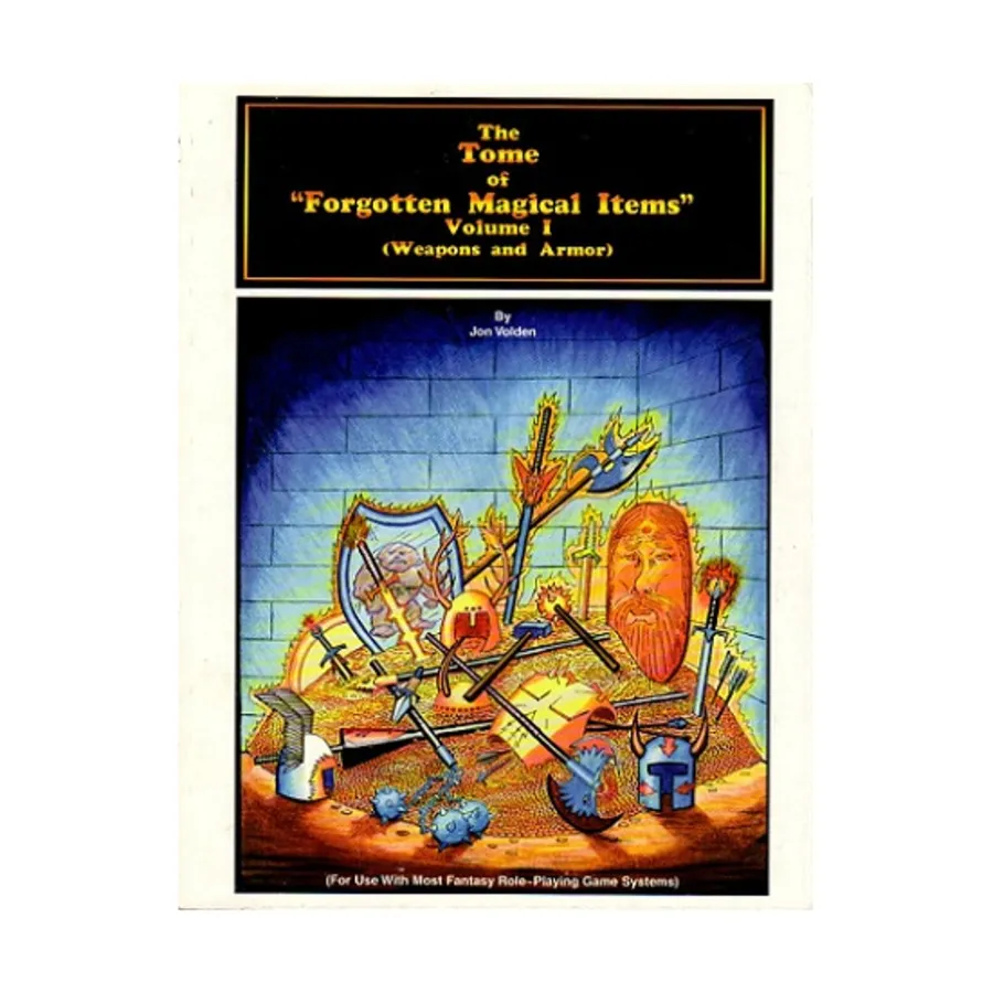 

Tome of Forgotten Magical Items #1 - Weapons and Armor, Fantasy Supplements (The Stainless Steel Dragon Company), мягкая обложка