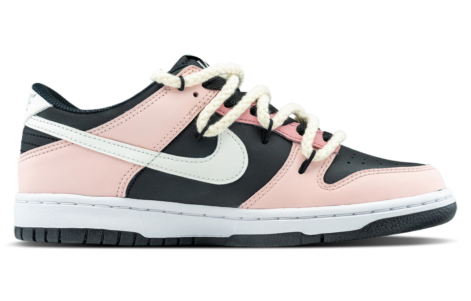 

Кроссовки Nike Dunk Skateboard Shoes Women's Low-Top Pink, Черный, Кроссовки Nike Dunk Skateboard Shoes Women's Low-Top Pink