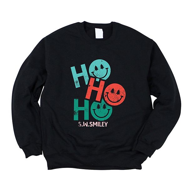 

SWSmiley ho ho ho stacked - свитшот Simply Sage Market, Midnight, Зеленый, SWSmiley ho ho ho stacked - свитшот Simply Sage Market, Midnight