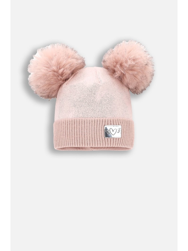 

Coccodrillo Зимняя шапка с помпоном розового цвета