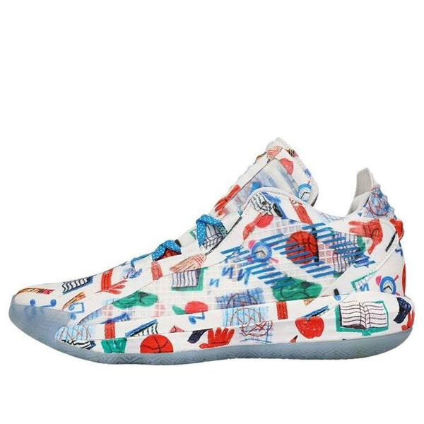 

Кроссовки д лиллард 6 Adidas, белый